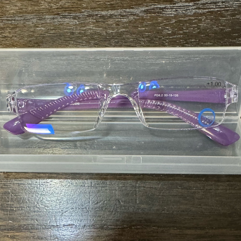 🔥5/$30🔥ZREADERS +1.00 w/Anti-Glare-Blue Blocking Lenses
